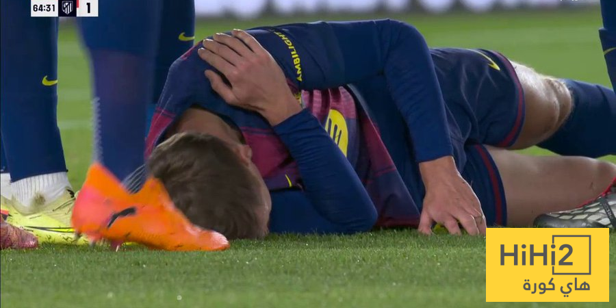 بعد تسجيله.. اولمو يغادر مباراة اتلتيكو مصابا