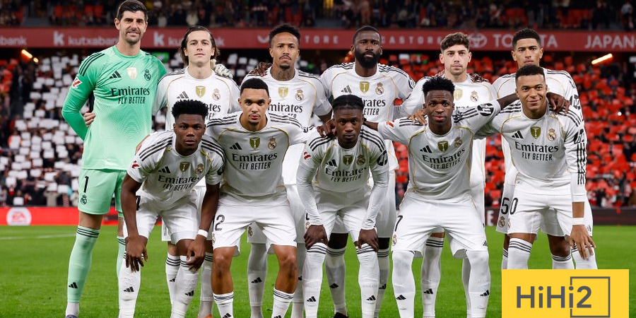 تقييم لاعبي ريال مدريد امام بلباو في الشوط الاول