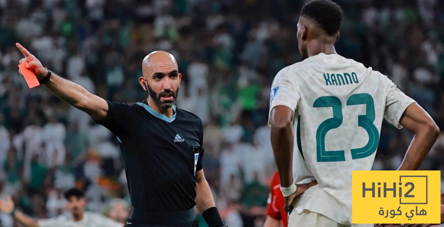 من هو حكم مباراة السعودية وجزر القمر ؟