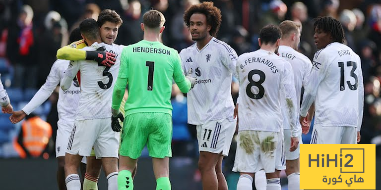 تشكيلة مانشستر يونايتد الرسمية امام وست هام