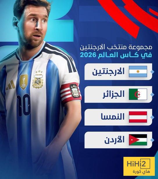 رسميا .. مجموعة منتخب الأرجنتين في كأس العالم 2026 رسميا .. مجموعة منتخب الأرجنتين في كأس العالم 2026