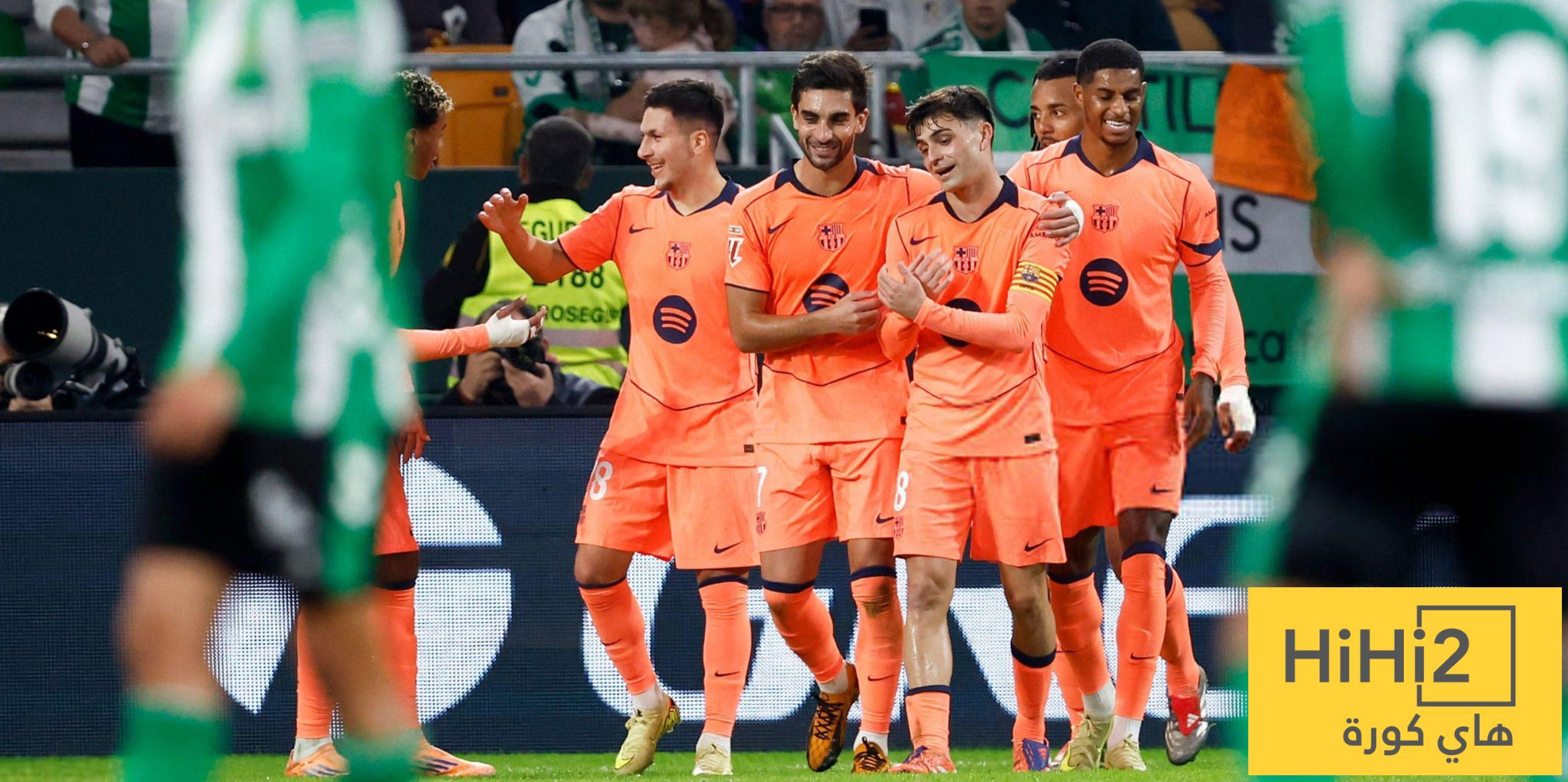 برشلونة يتفوق على نفسه في الليغا مقارنة بالموسم الماضي