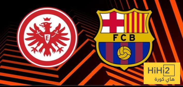 الرسم التكتيكي المتوقع لـ برشلونة أمام فرانكفورت