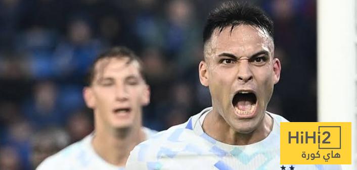 احصائيات جيدة لـ لاوتارو في دوري أبطال أوروبا