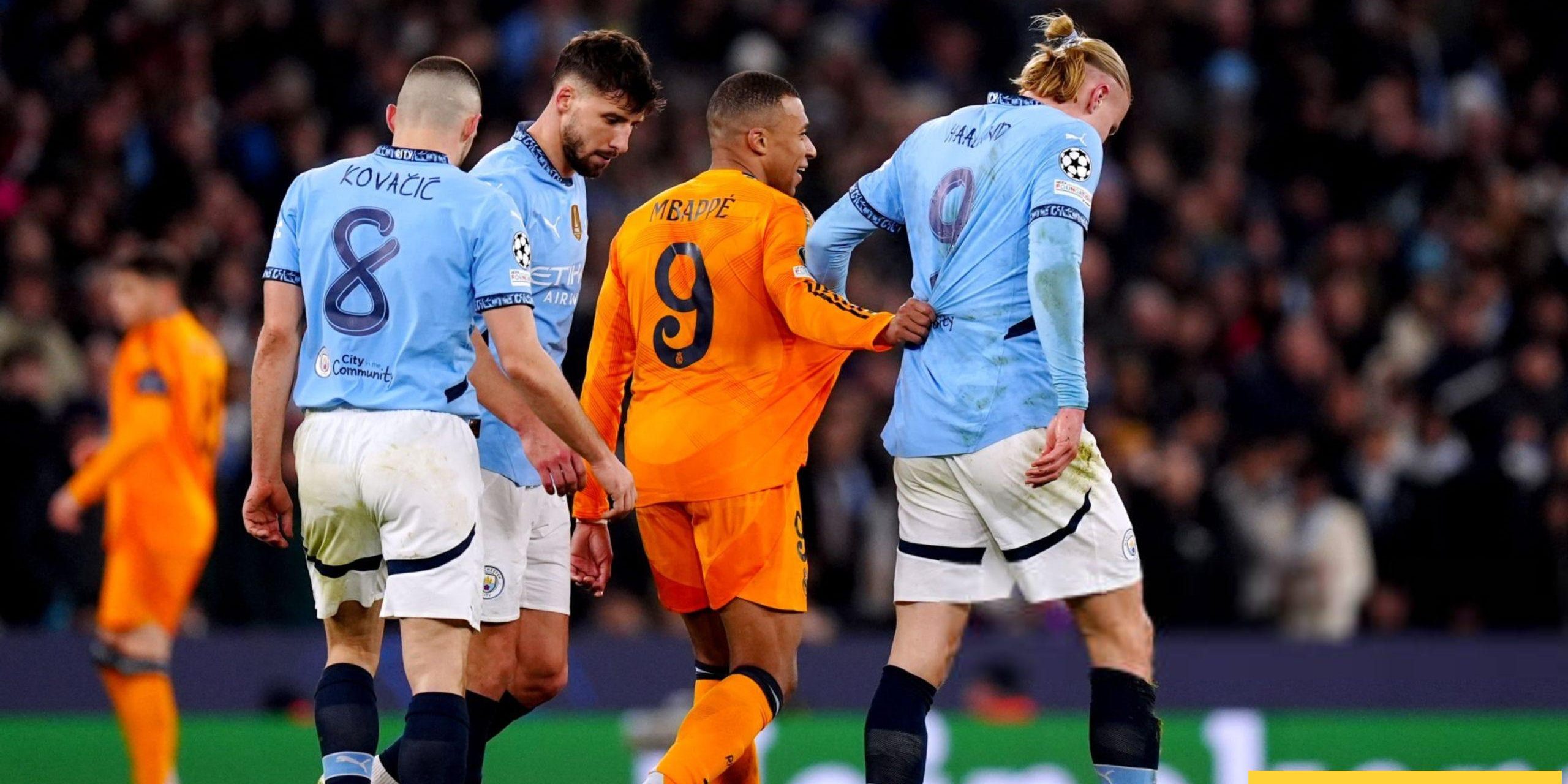 أسطورة السيتي يختار الأفضل بين هالاند ومبابي