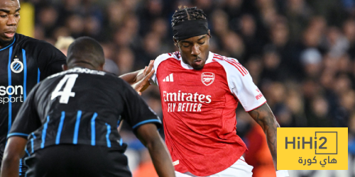 الشوط الأول – أرسنال يتقدم على كلوب بروج