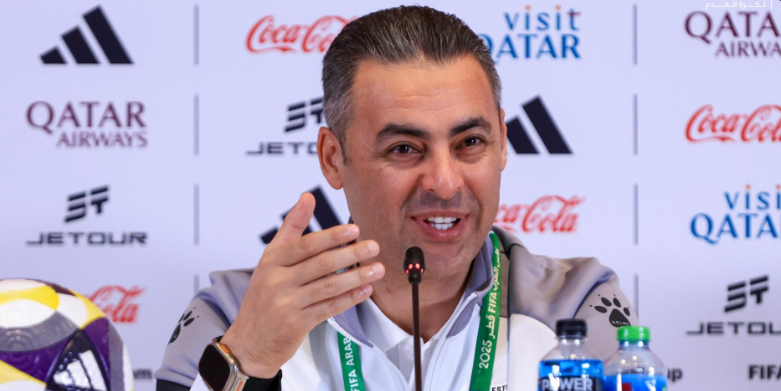 أول تعليق من مدرب منتخب فلسطين عقب وداع كأس العرب