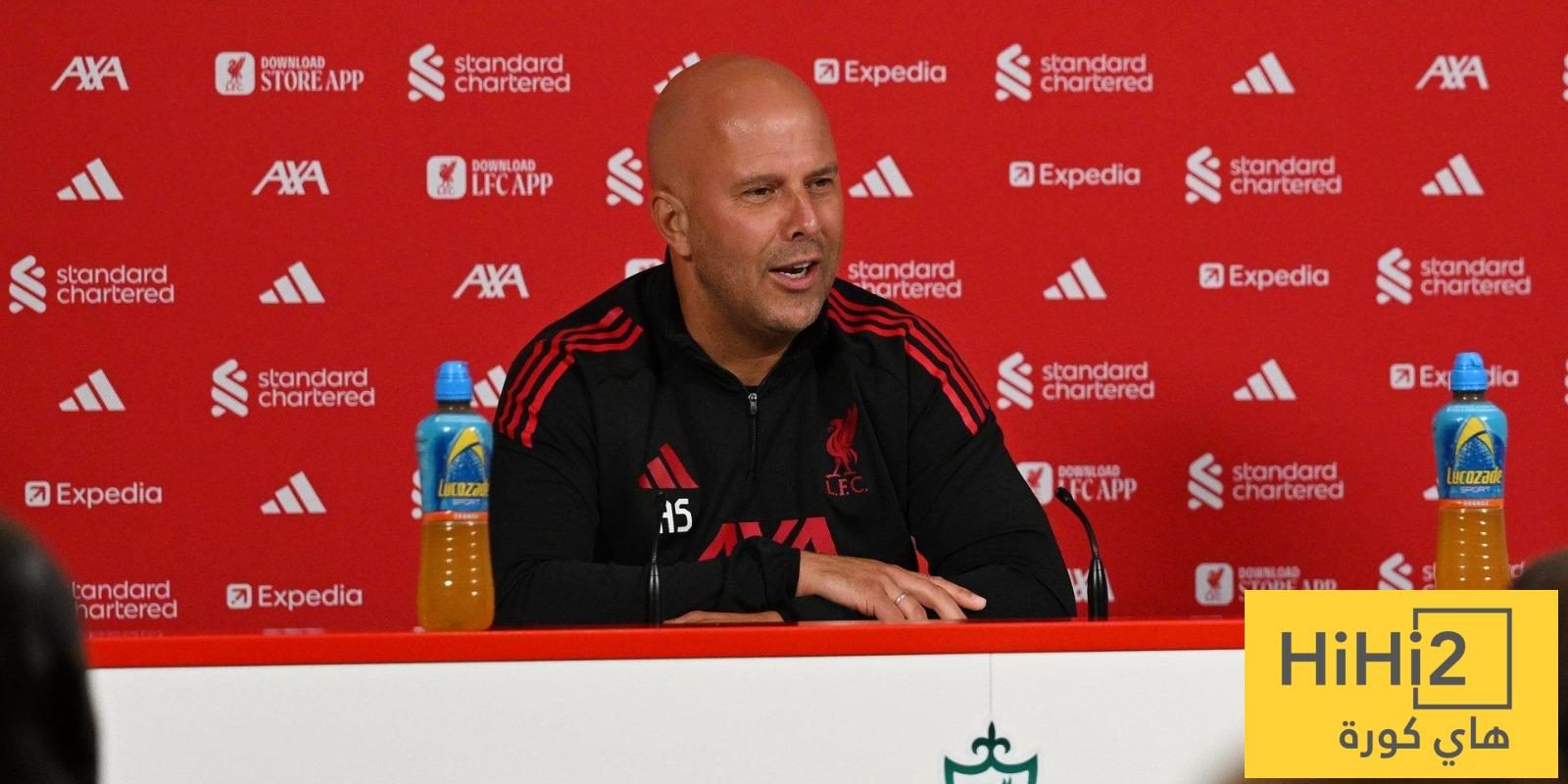 سلوت يكشف موقف محمد صلاح من مواجهة برايتون