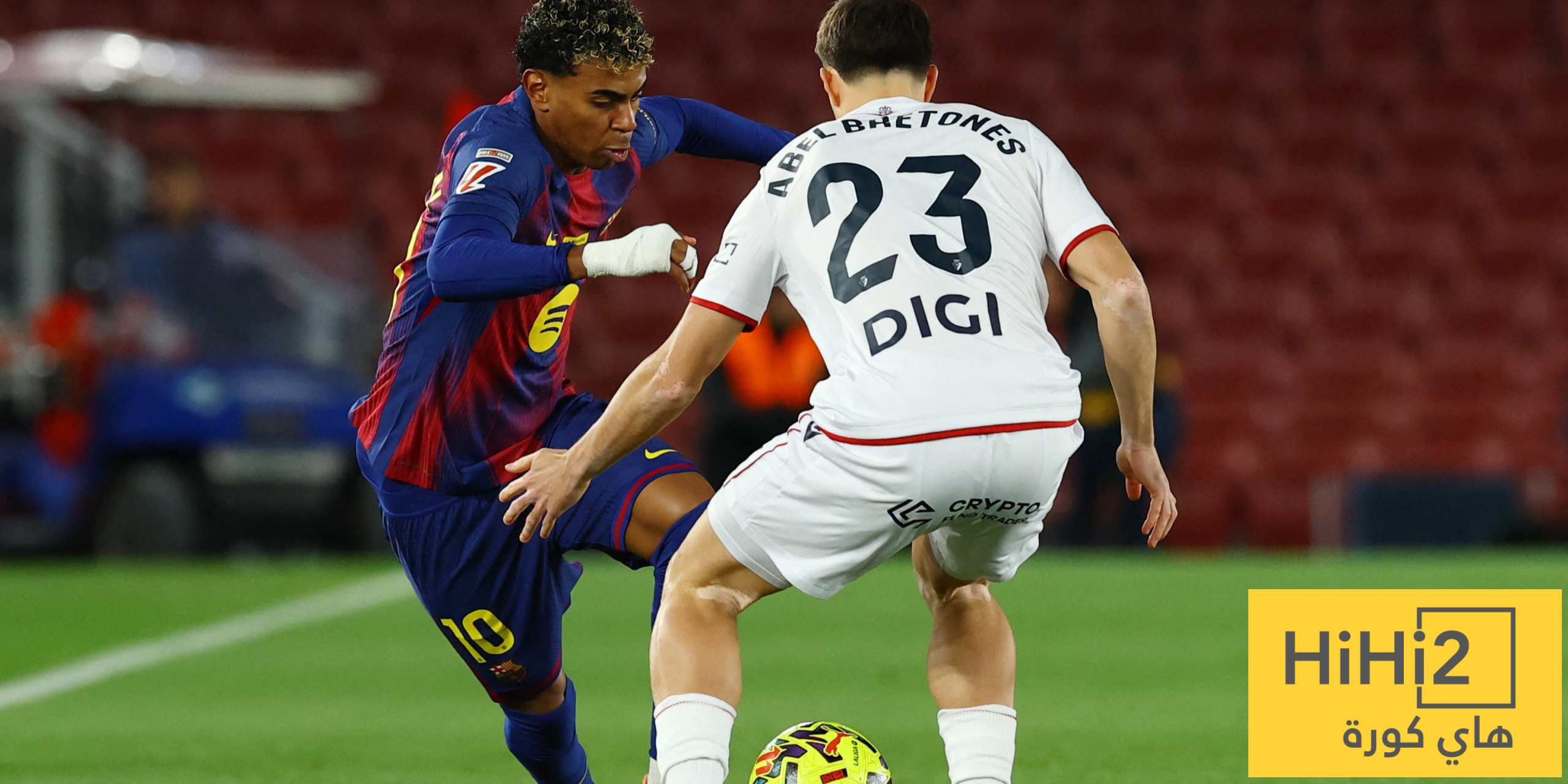 لماذا وبخ لاعبي أوساسونا لامين يامال؟