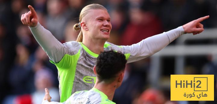 مساهمات هالاند في الدوري الانجليزي