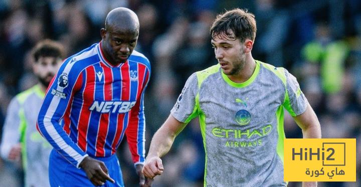 أفضل لاعب من مانشستر سيتي أمام كريستال بالاس