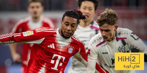 الشوط الأول – تعادلي إيجابي بين بايرن ميونخ وماينز