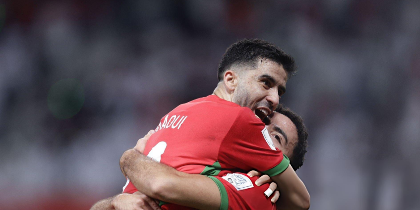 نجم الأسود يتألق مع المغرب أمام زامبيا