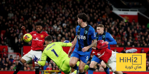 بورنموث يصعق اليونايتد في بداية الشوط الثاني