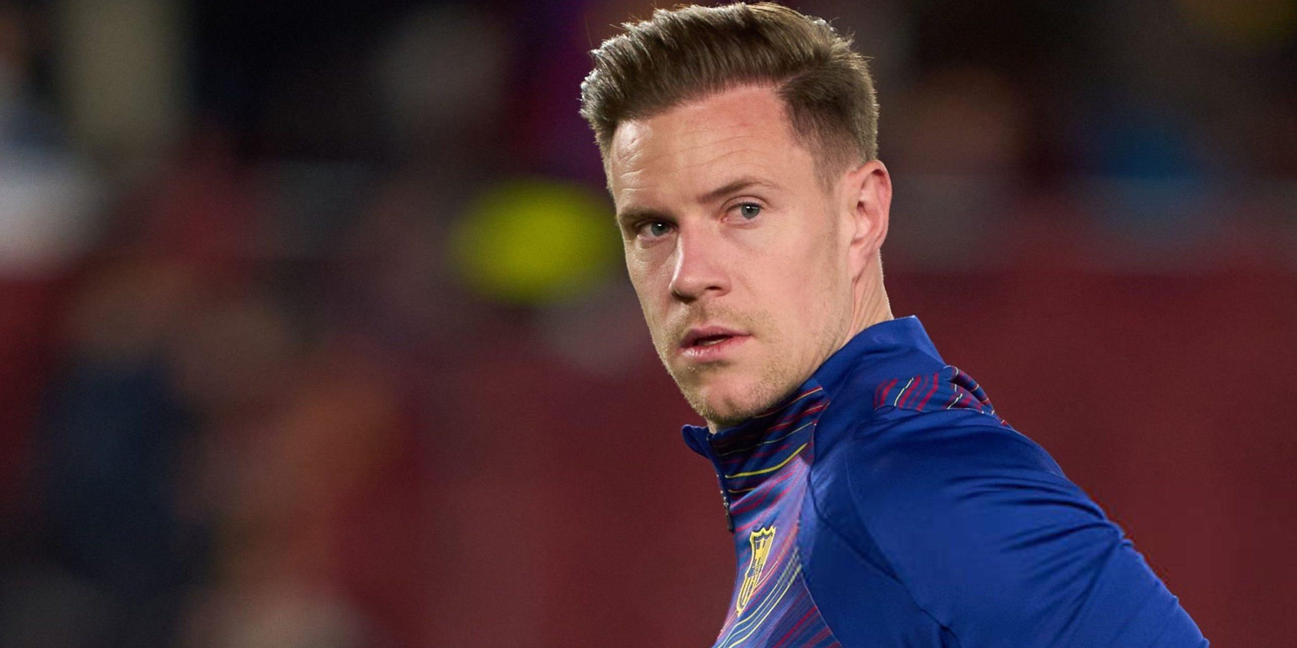 تير شتيغن يواصل العناد مع برشلونة..!