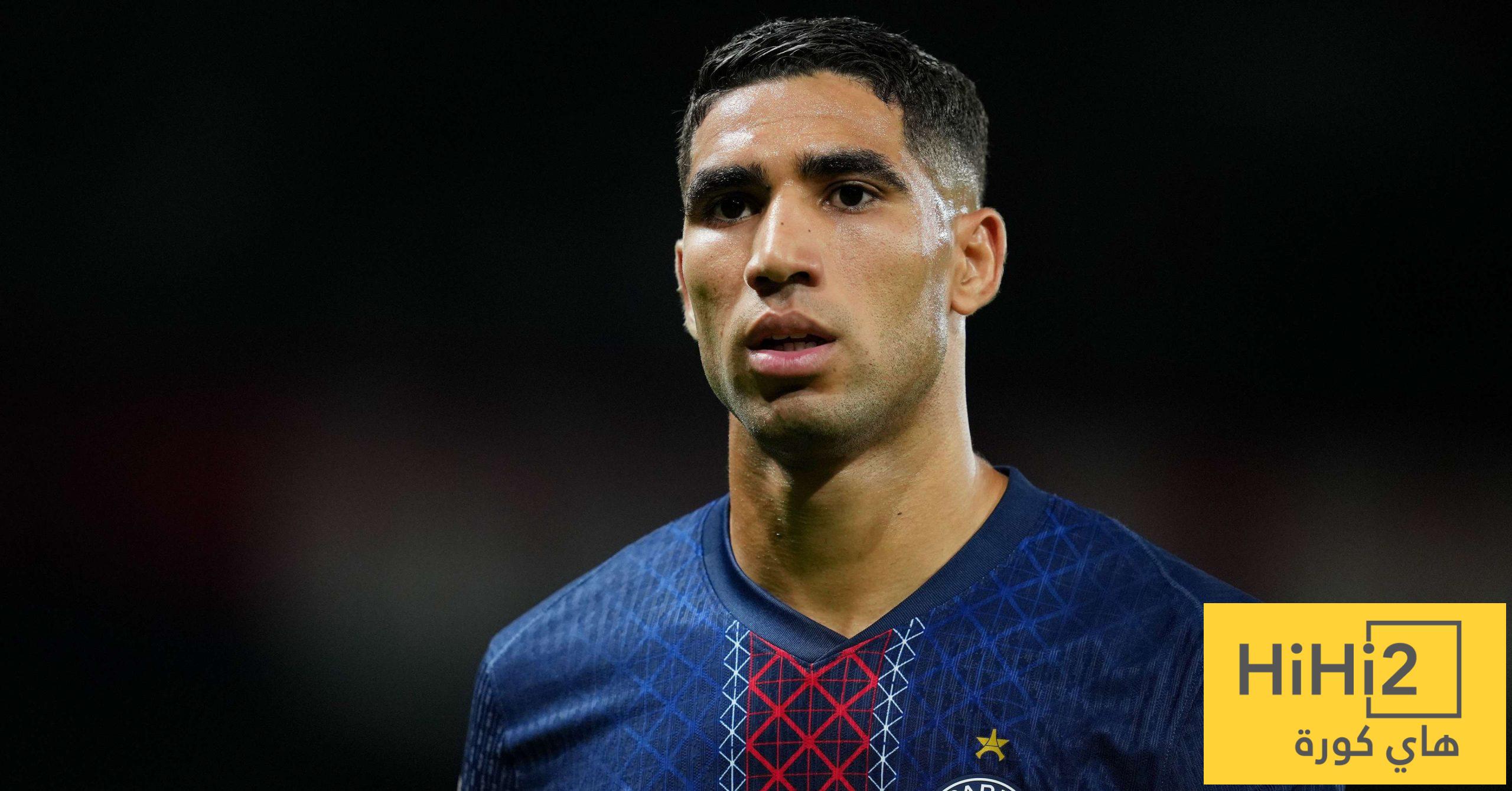 مبابي يتصدر اختيارات حكيمي لجائزة ذا بيست