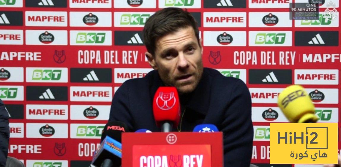 أول تعليق من ألونسو بعد فوز ريال مدريد على تالافيرا