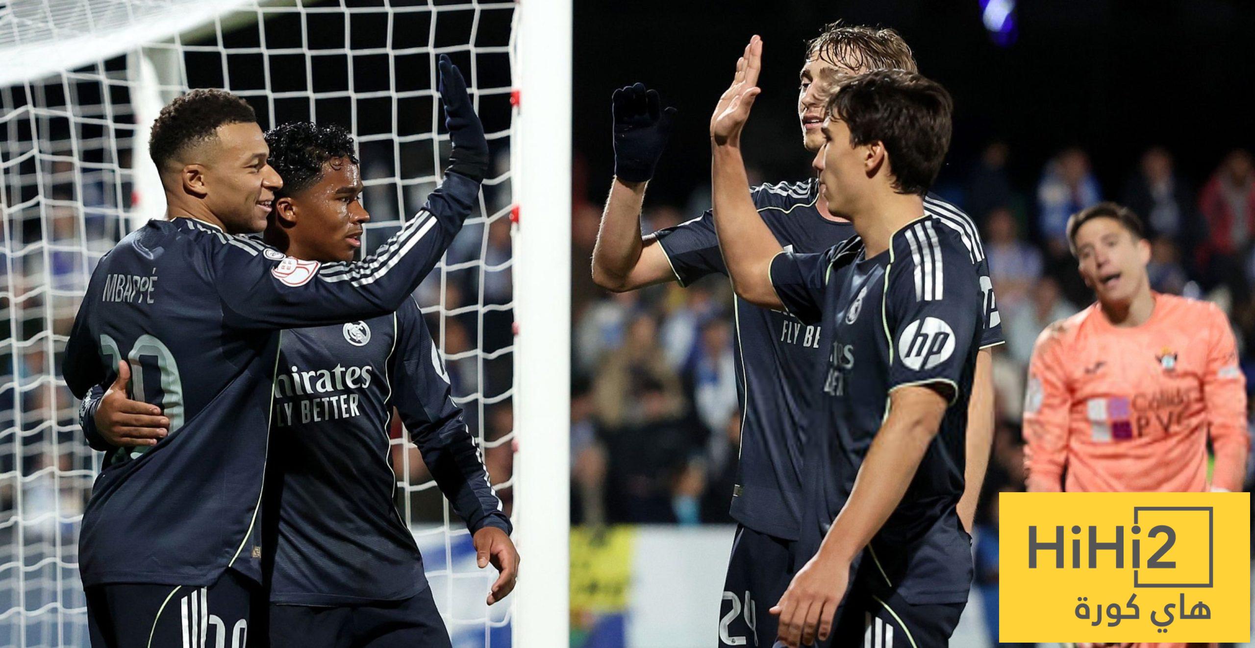 افضل لاعب في ريال مدريد أمام تالافيرا