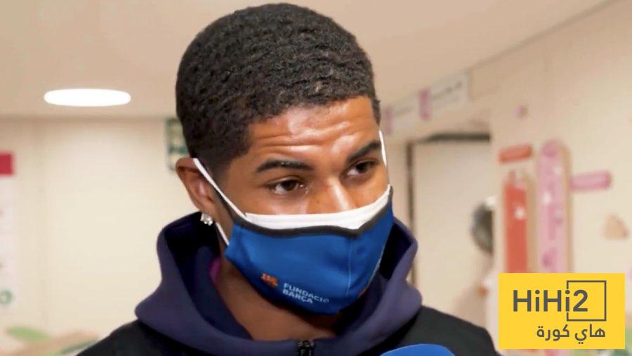 في الكورة : تصريحات راشفورد بعد زيارة أحد مستشفيات برشلونة