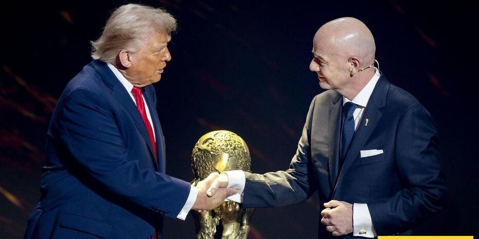 هذا ما اشترطه الرئيس الامريكي على رئيس الفيفا