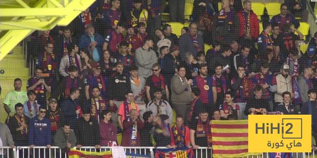 حضور ضعيف لجماهير برشلونة في ملعب فياريال