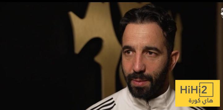 تعليق اموريم قبل لقاء نيوكاسل