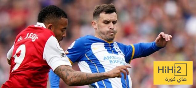 نتائج أخر 5 مباريات جمعت أرسنال و برايتون نتائج أخر 5 مباريات جمعت أرسنال و برايتون