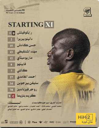 تشكيلة الاتحاد ضد الشباب في دوري روشن 2 تشكيلة الاتحاد ضد الشباب في دوري روشن 1