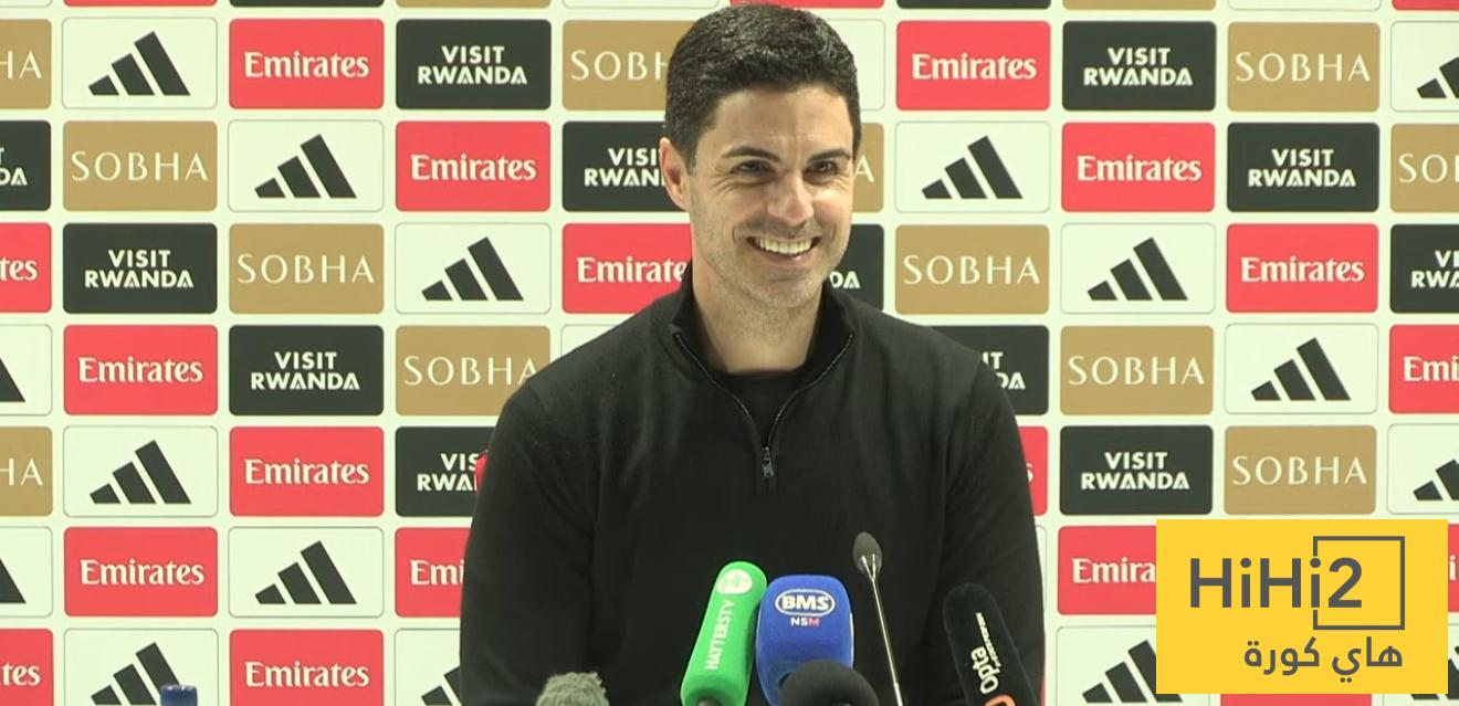 ماذا قال أرتيتا بعد فوز أرسنال على برايتون ؟