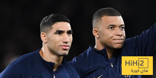 صورة .. اشرف حكيمي يرد على منشور مبابي