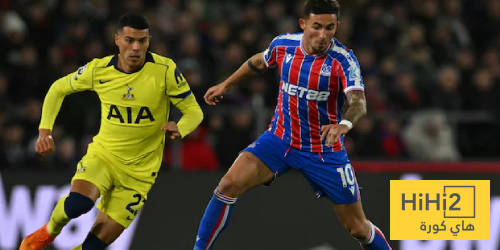 الشوط الأول – إحصائيات مباراة توتنهام وكريستال بالاس