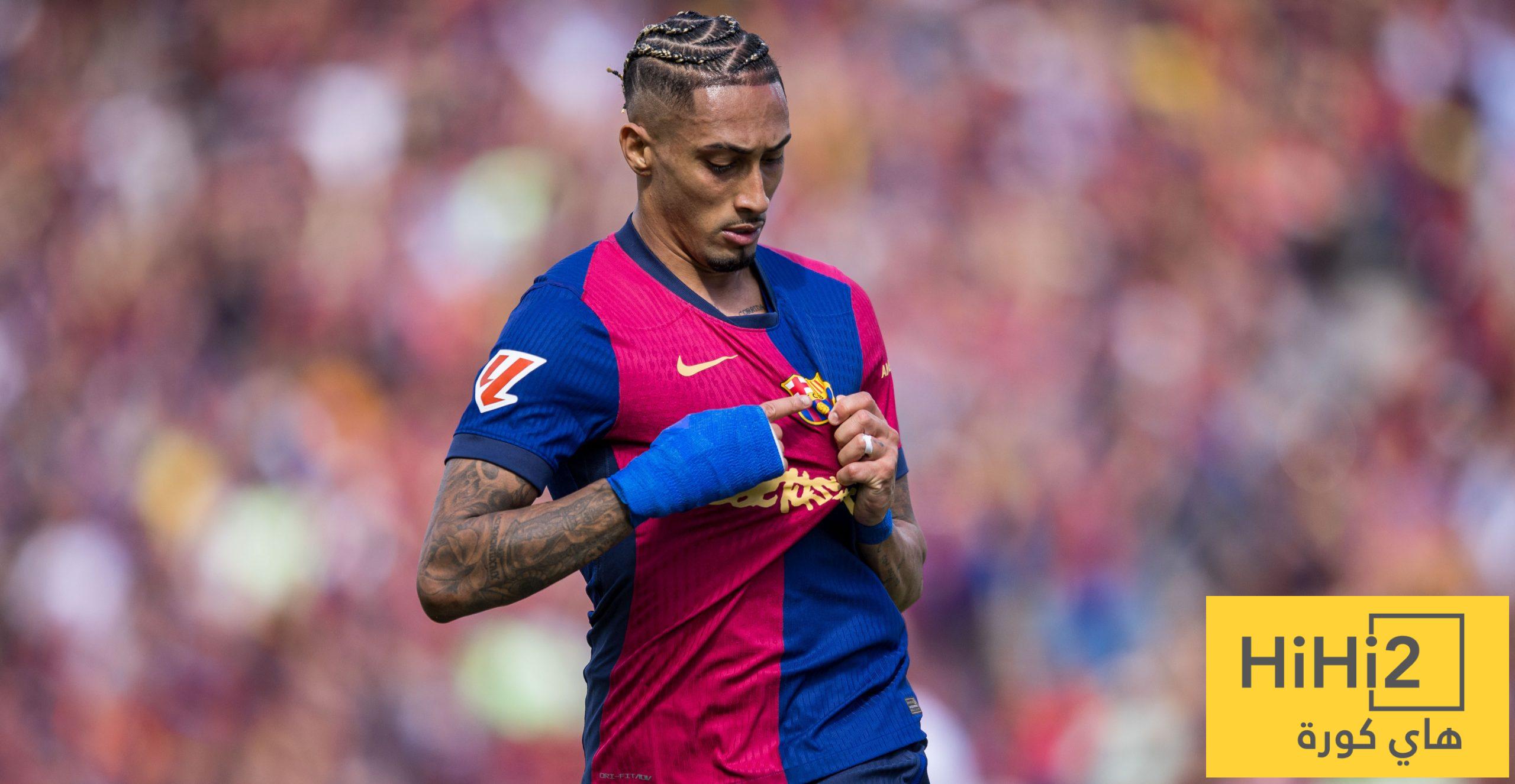 منشور رافينيا بعد الفوز بجائزة أفضل لاعب في الليغا