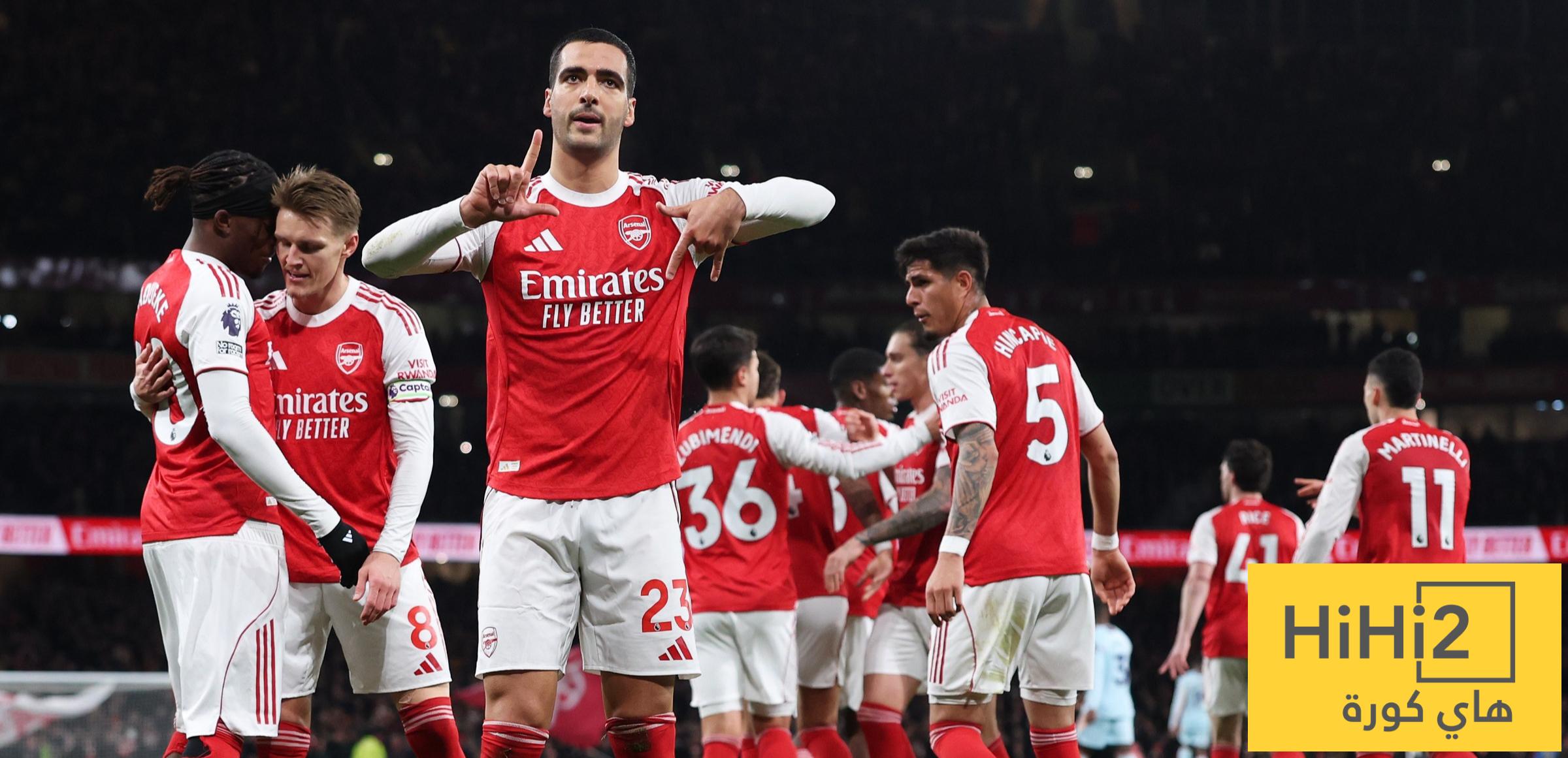 نتائج آخر خمس مباريات بين أرسنال وأستون فيلا نتائج آخر خمس مباريات بين أرسنال وأستون فيلا