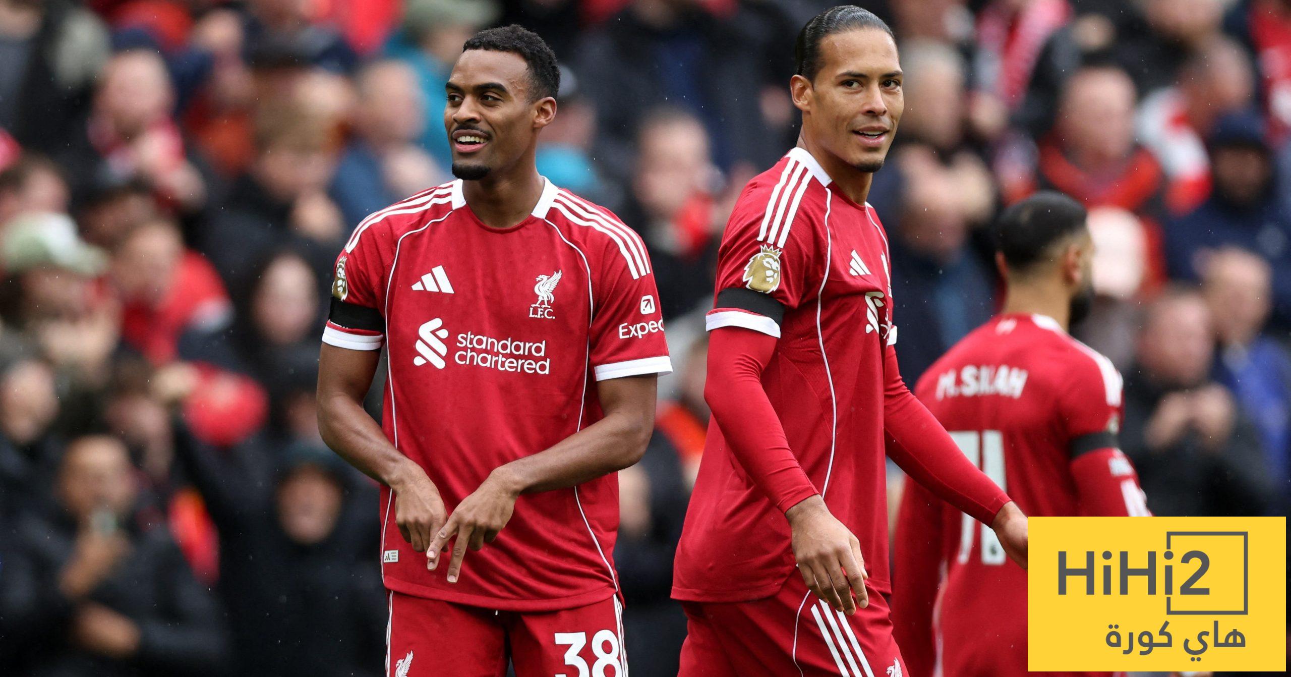 نتائج آخر خمس مباريات بين ليفربول وليدز يونايتد نتائج آخر خمس مباريات بين ليفربول وليدز يونايتد