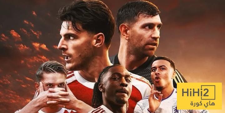 احصائيات أول 10 دقائق بين أرسنال و استون فيلا