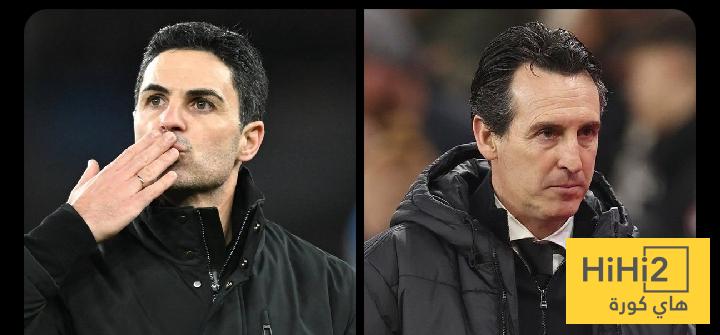 سلسلة انتصارات استون فيلا تنتهي أمام أرسنال