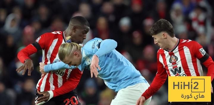 تقييم مانشستر سيتي في الشوط الأول أمام سندرلاند