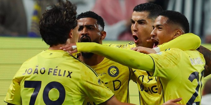 النصر يقلص الفارق امام الاهلي