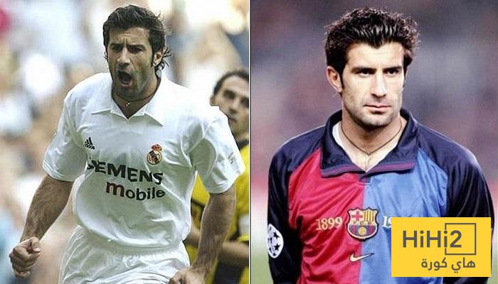 برشلونة أول من فعلها مع فيغو !