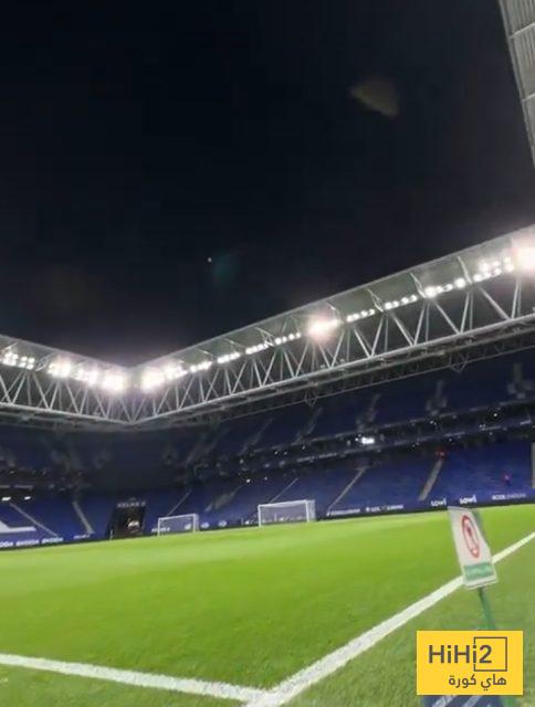 صور.. ملعب اسبانيول في أتم الجاهزية للقاء برشلونة 3