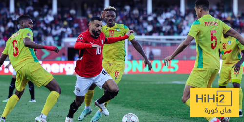 انتهاء الوقت الأصلي.. مصر 1-1 بنين