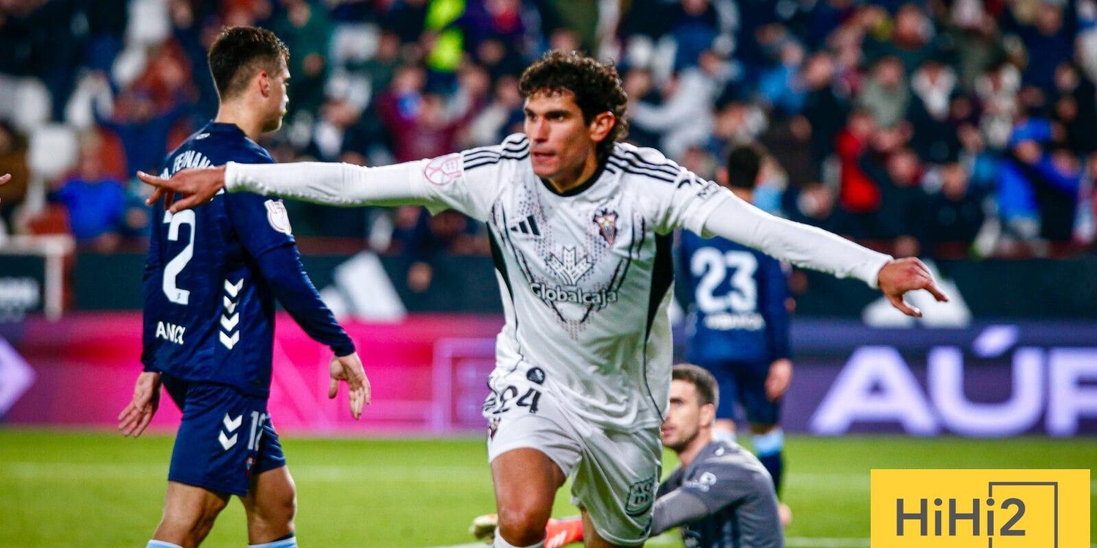 سبب غياب فاييخو مدافع ألباسيتي عن مواجهة الريال في الكأس