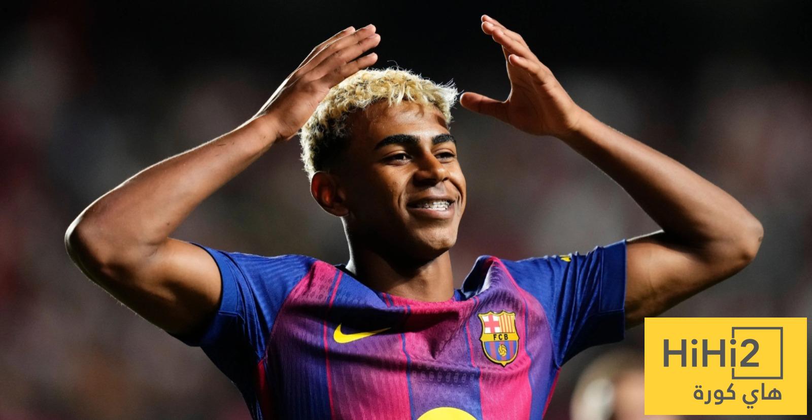 صورة: لامين يامال يتصدر قائمة أفضل المراوغين في أوروبا