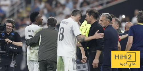 تفاصيل المشادة بين فينيسيوس وسيميوني … البرازيلي هو من بدأ ..؟!