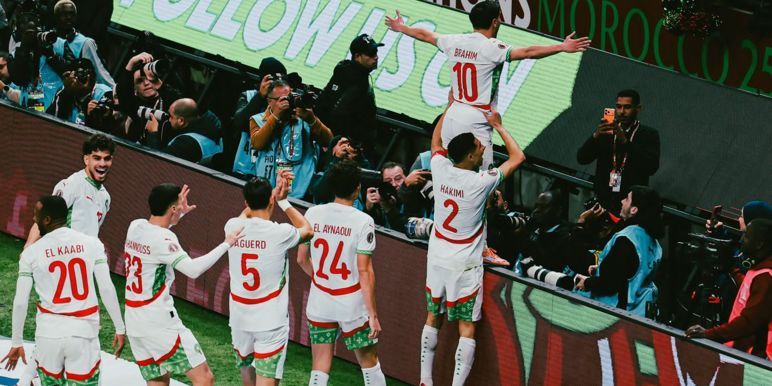 المغرب تضيف الهدف الثاني في شباك الكاميرون المغرب تضيف الهدف الثاني في شباك الكاميرون