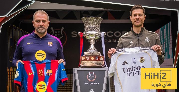 صور.. لقاء تشابي الونسو و فليك قبل الكلاسيكو