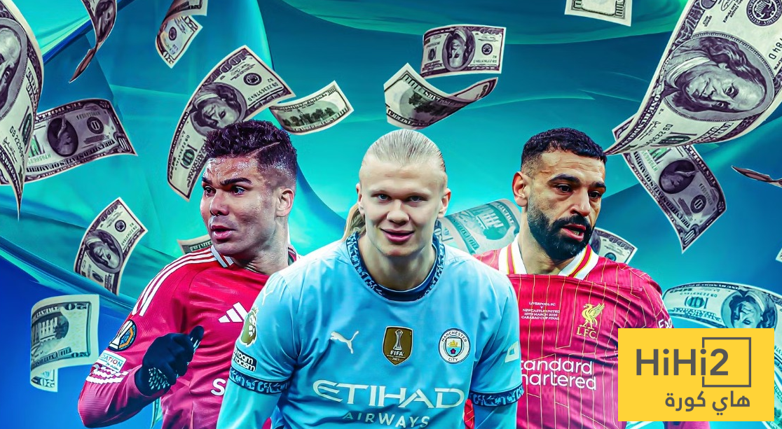 هالاند يتصدر قائمة الأجور بالبريميرليغ وصلاح ومرموش يذهلان الجماهير