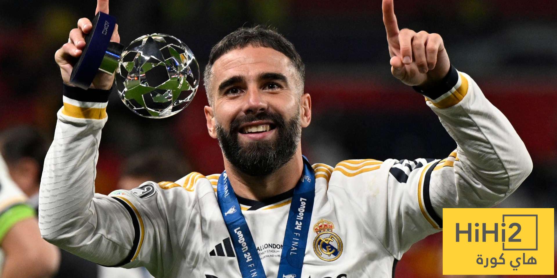 ماذا قال لك سيميوني بين الشوطين في نصف النهائي ؟ كارفخال يجيب