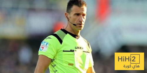 أرقام خاصة بحكم مباراة الإنتر ونابولي