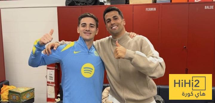 غافي يرحب بـ جواو كانسيلو